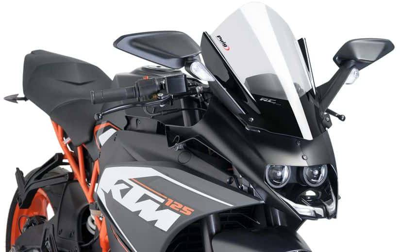 Puig Z-Racing Windscreen KTM RC390 RC125 2014-2021 - Adventure Parts