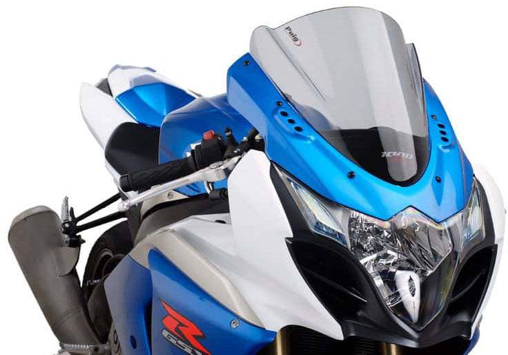 Puig Z-Racing Windscreen Suzuki GSXR1000 GSX-R1000 2009-2016 - Adventure Parts