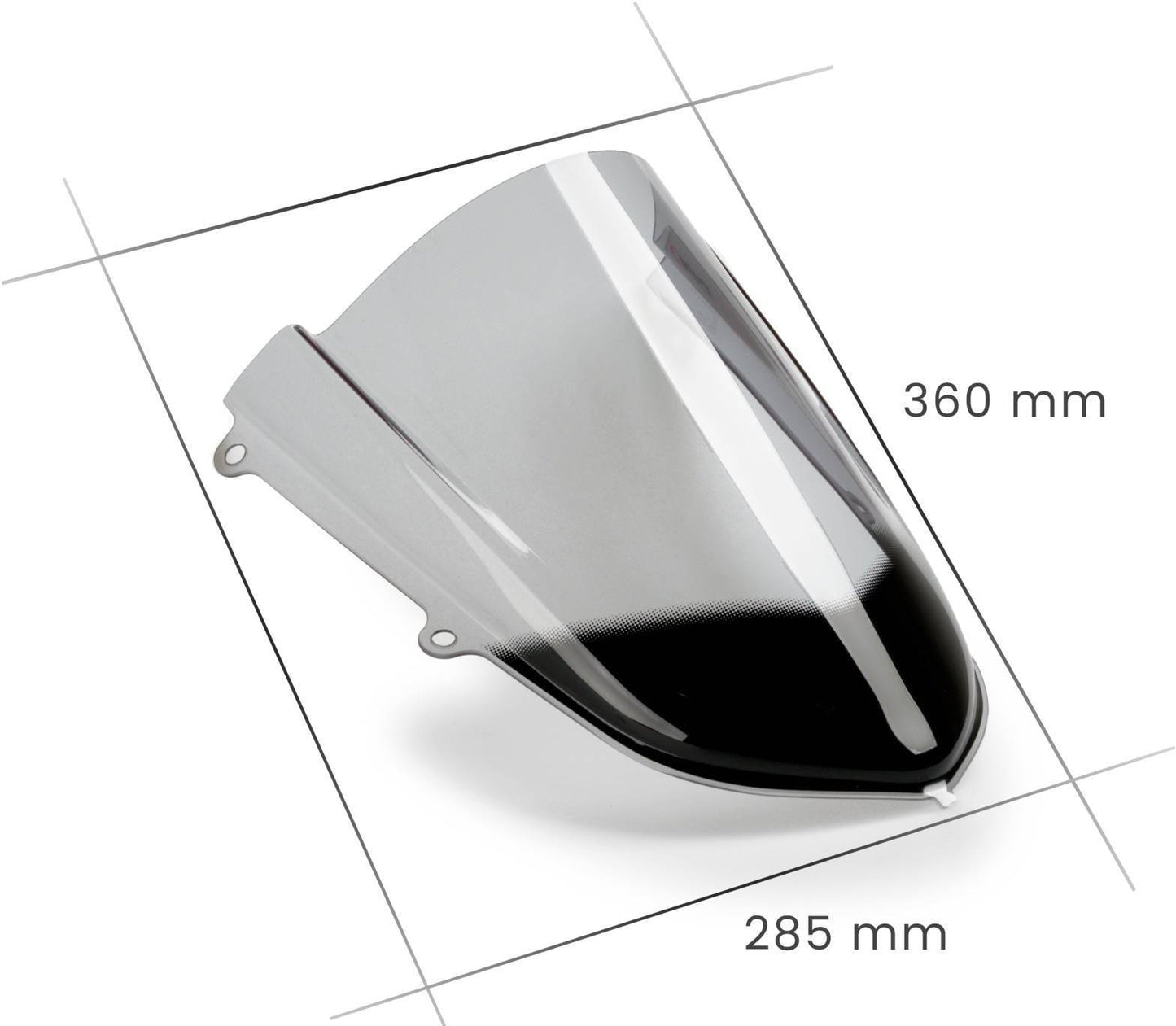 Puig Z-Racing Windscreen Yamaha YZF-R6 2017-2020, R6 Race 2022-2025 - Adventure Parts