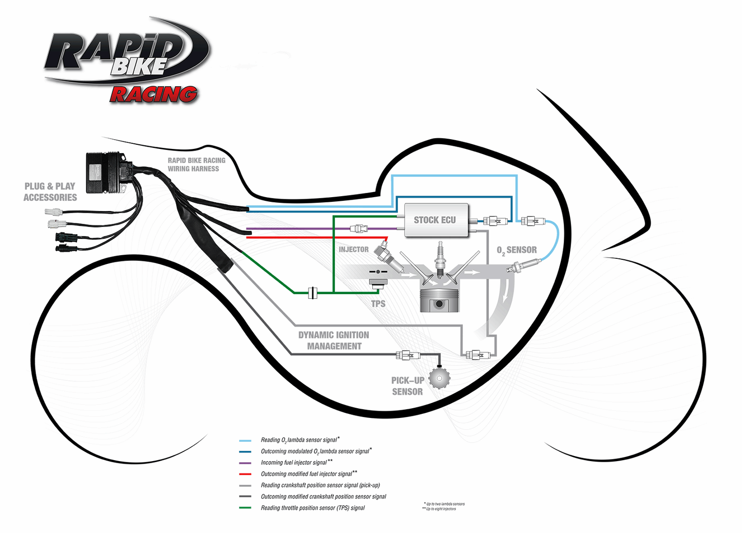 Rapid Bike Racing Tuning Kit Aprilia Tuono 660 2021-2024 - Adventure Parts