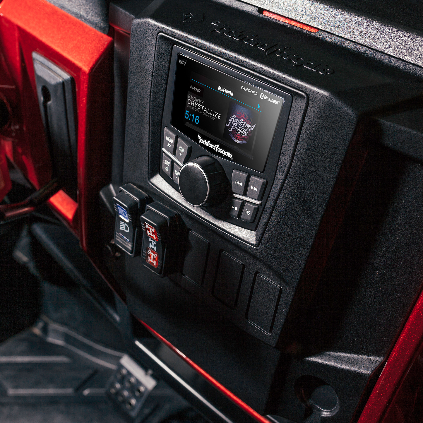 Rockford Fosgate Stereo and front lower speaker kit Polaris RANGER® models (Gen-1) 2015-2017