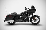 ZARD Exhaust Slip-Ons 4.33 Inches Slash-Cut Harley Davidson Road Glide Special 2006-2016