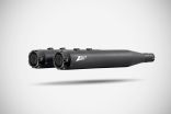 ZARD Exhaust Slip-Ons Flat 4.33 Inch Harley Davidson Road King Special 2006-2016