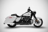 ZARD Exhaust Slip-Ons Flat 4.33 Inch Harley Davidson Road King Special 2006-2016