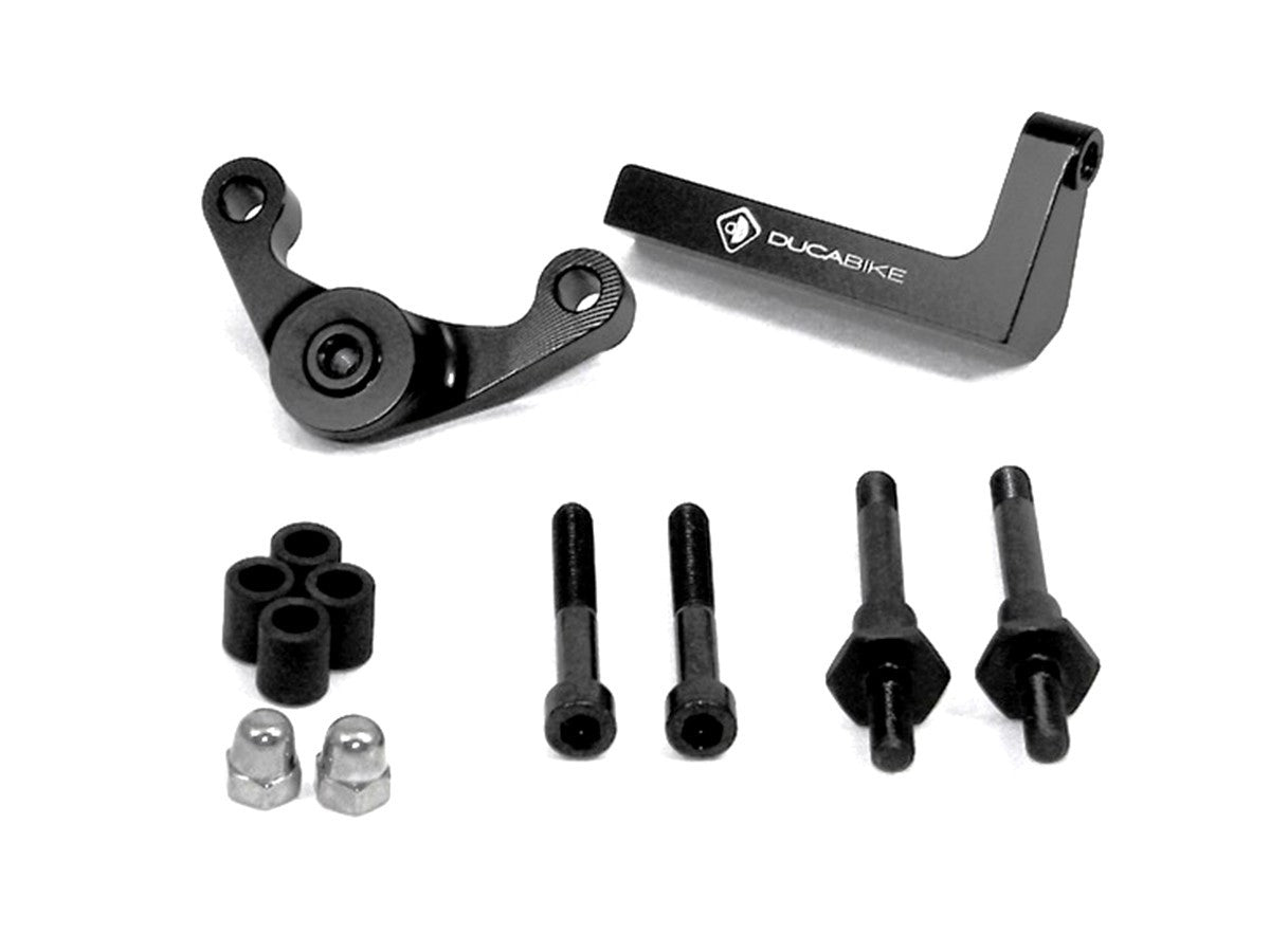 DBK Steering Damper Kit Mount Ducati Hypermotard 2013-2018 - Adventure Parts