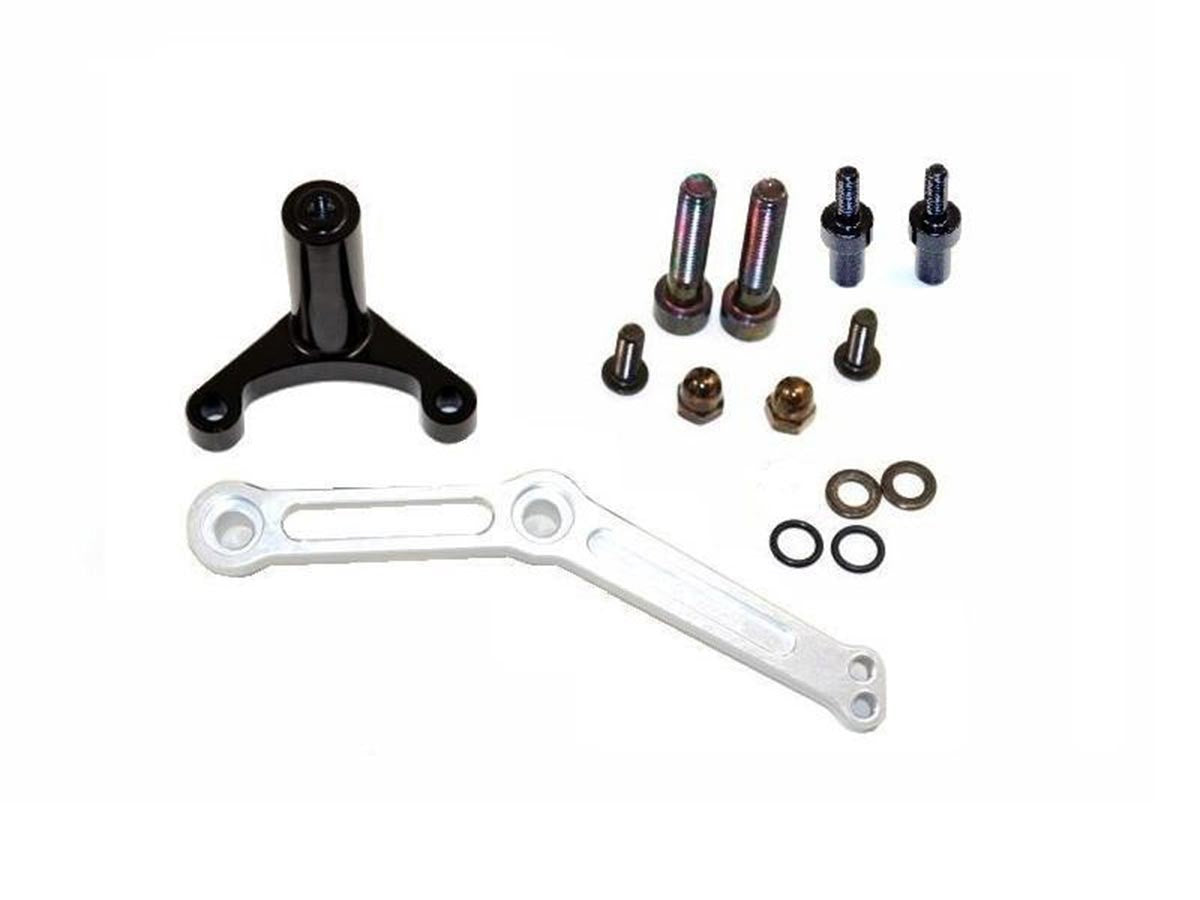 DBK Steering Damper Mount Kit Ducati Monster 2014-2021 - Adventure Parts