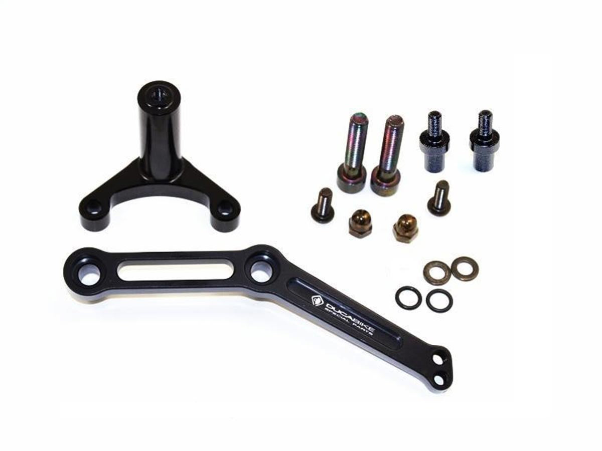 DBK Steering Damper Mount Kit Ducati Monster 2014-2021 - Adventure Parts