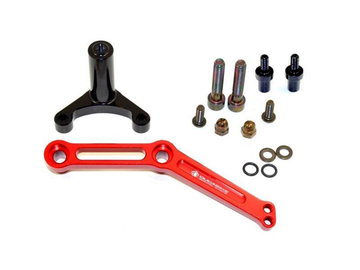 DBK Steering Damper Mount Kit Ducati Monster 2014-2021 - Adventure Parts