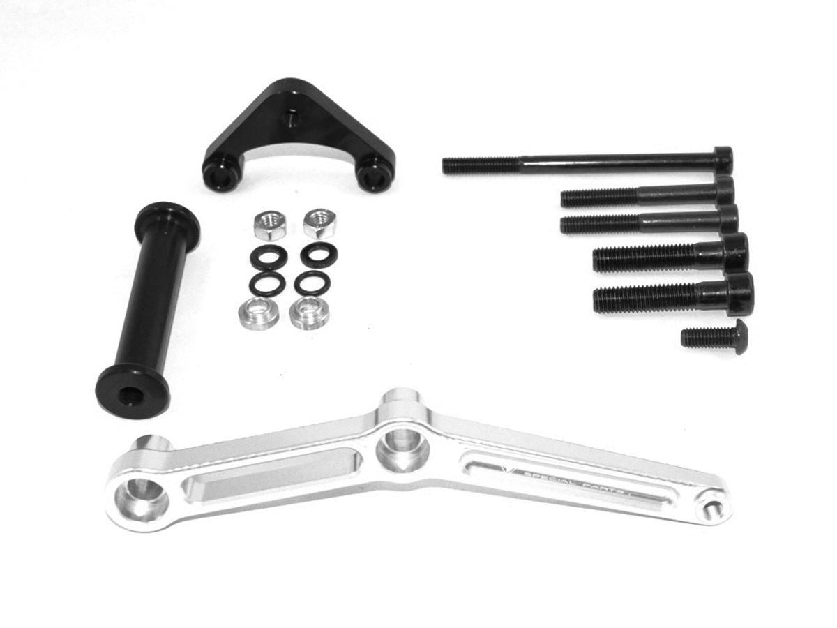 DBK Steering Damper Mount Kit Ducati Monster 2011-2014 - Adventure Parts
