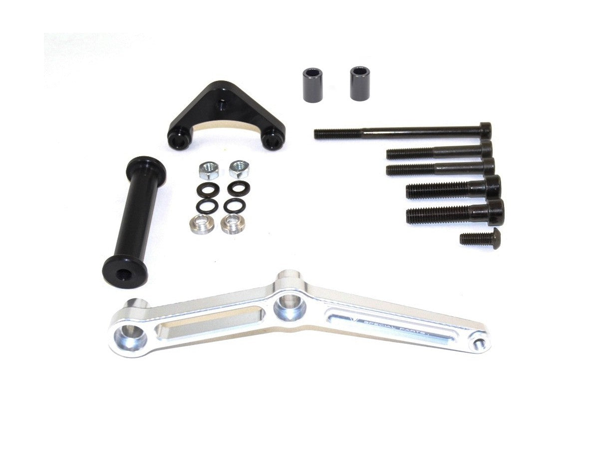 DBK Steering Damper Kit Mount Ducati Monster 2008-2014 - Adventure Parts
