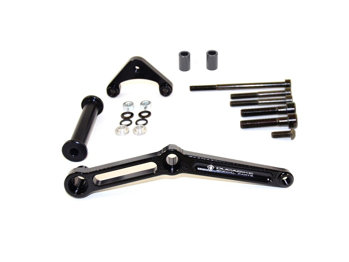 DBK Steering Damper Kit Mount Ducati Monster 2008-2014 - Adventure Parts