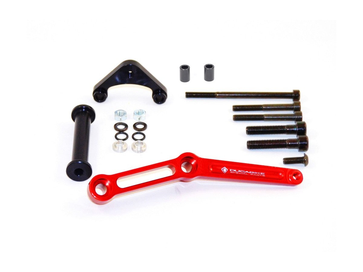 DBK Steering Damper Kit Mount Ducati Monster 2008-2014 - Adventure Parts