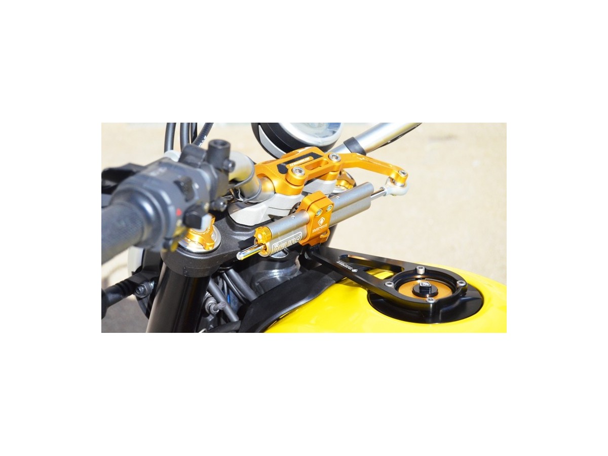 DBK Steering Damper Kit Ducati Scrambler 800 2015-2022 - Adventure Parts