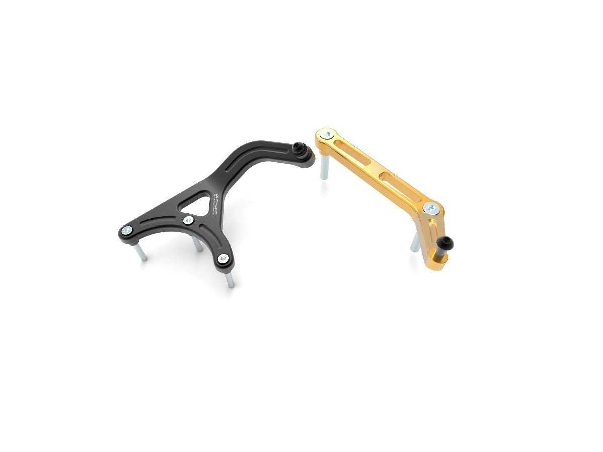 DBK Steering Damper Mount Kit Ducati Multistrada 2015-2024 - Adventure Parts