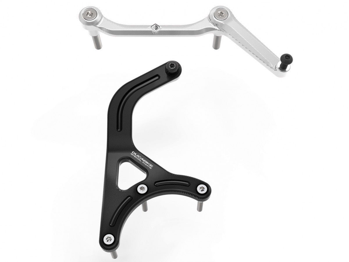 DBK Steering Damper Mount Kit Ducati Multistrada V4 2021-2025 - Adventure Parts