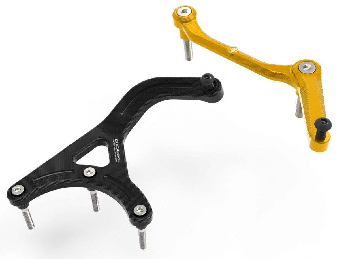 DBK Steering Damper Mount Kit Ducati Multistrada V4 2021-2025 - Adventure Parts