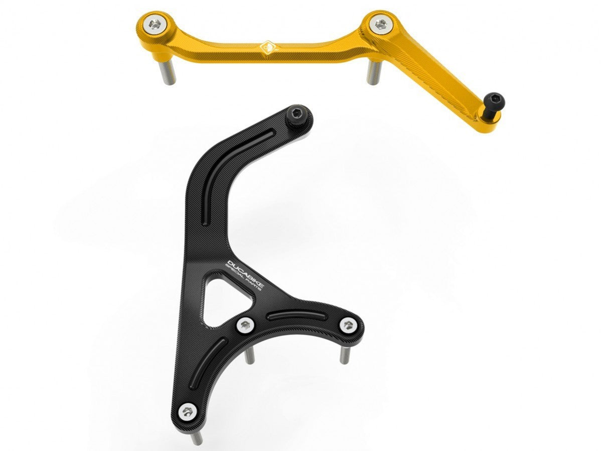DBK Steering Damper Mount Kit Ducati Multistrada V4 2021-2025 - Adventure Parts