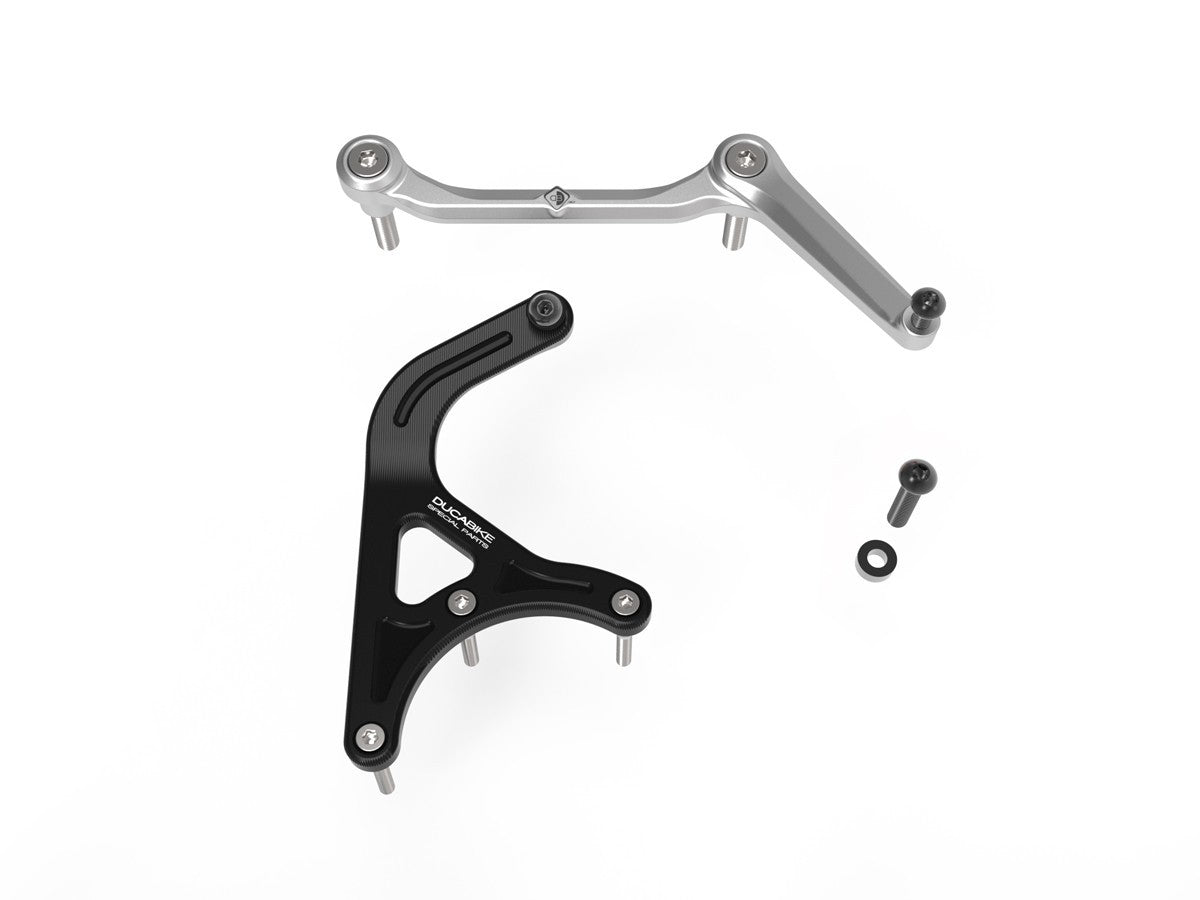 DBK Steering Damper Mount Kit Ducati Multistrada V4 2022-2025 - Adventure Parts