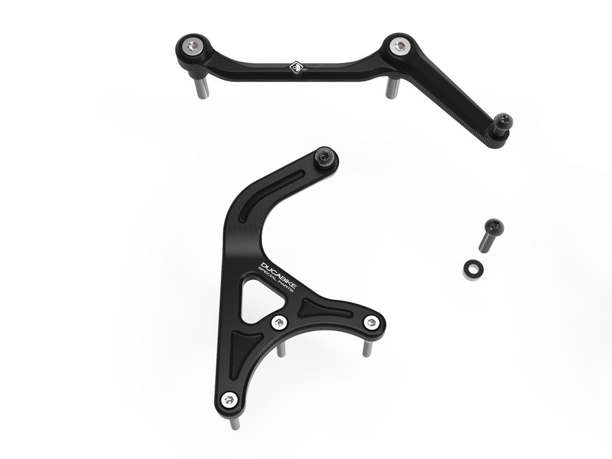 DBK Steering Damper Mount Kit Ducati Multistrada V4 2022-2025 - Adventure Parts