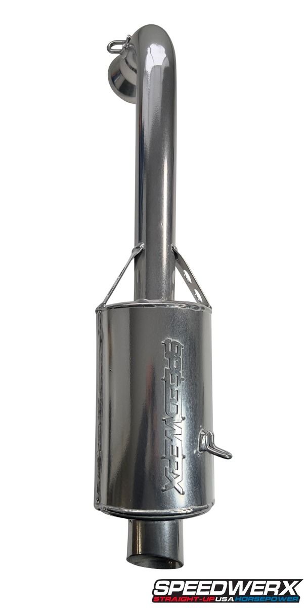 Speedwerx L2 Competition Series Lightweight Muffler Ceramic Coated Ski-Doo MXZ 600RS 2022-2023