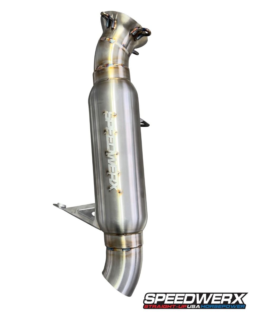 Speedwerx L2 Competition Series Lightweight Muffler Stainless Steel Ski-Doo Gen 5 Summit 850 E-TEC Turbo 2023-2026