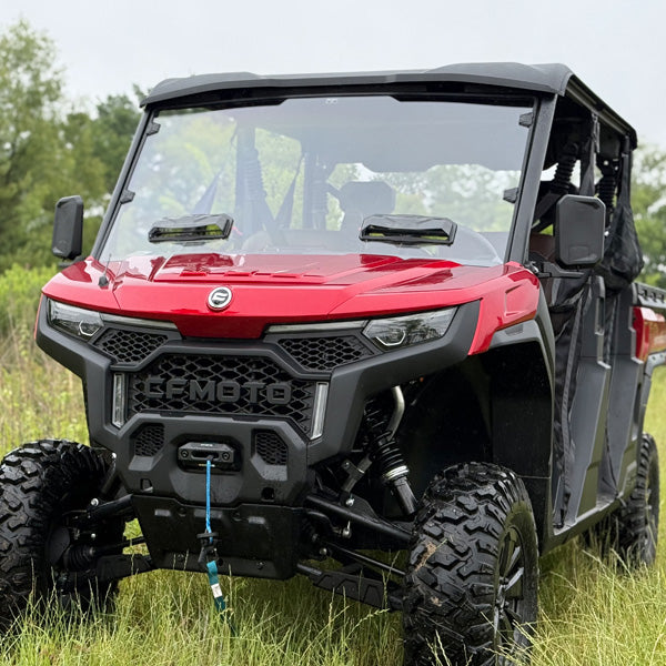 Seizmik Toolless Versa-Vent UV Resistant Polycarbonate Windshield Kit CFMOTO U10/U10 XL Pro