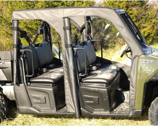 Seizmik Full Soft Doors with Zipper Polaris Ranger Crew XP 900 - Adventure Parts