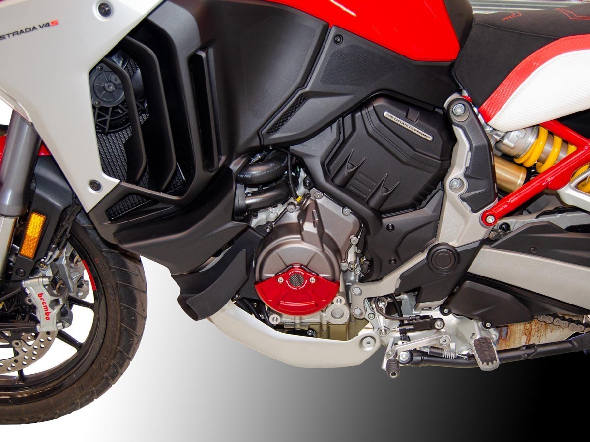 DBK Cover Protection Slider Alternator Ducati Multistrada V4 2021-2025 - Adventure Parts