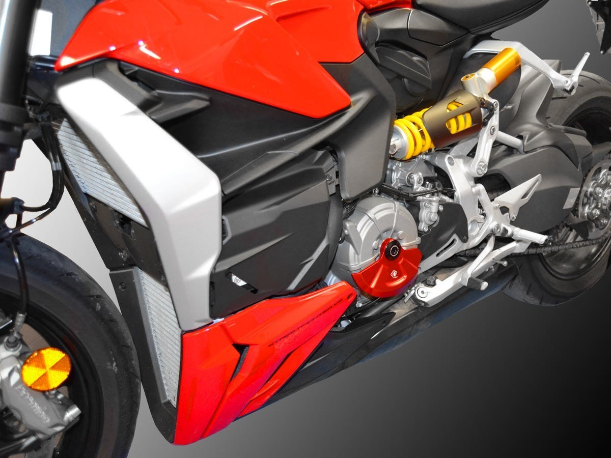 DBK Slider Alternator Cover Protection Ducati Streetfighter V2 2022-2024 - Adventure Parts