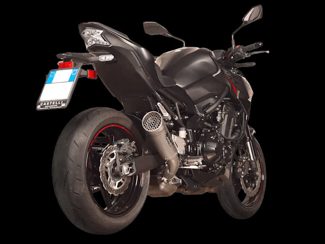 Spark Slip-On Exhaust System Kawasaki Z900 - Adventure Parts