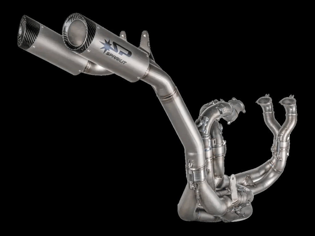 Spark Streetfighter "Double Dyno" Titanium Full Exhaust System WSBK Replica Ducati PANIGALE V4 S/R - Adventure Parts
