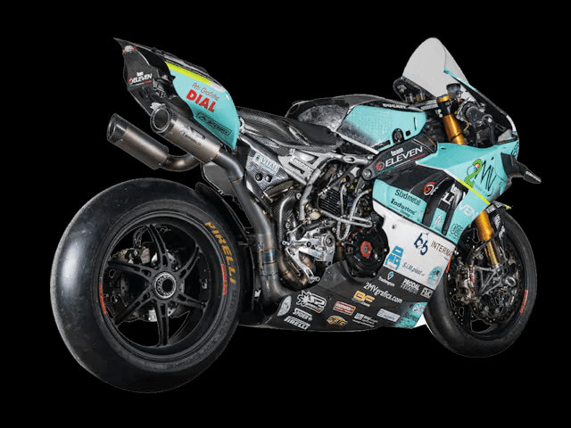 Spark Streetfighter "Double Dyno" Titanium Full Exhaust System WSBK Replica Ducati PANIGALE V4 S/R - Adventure Parts