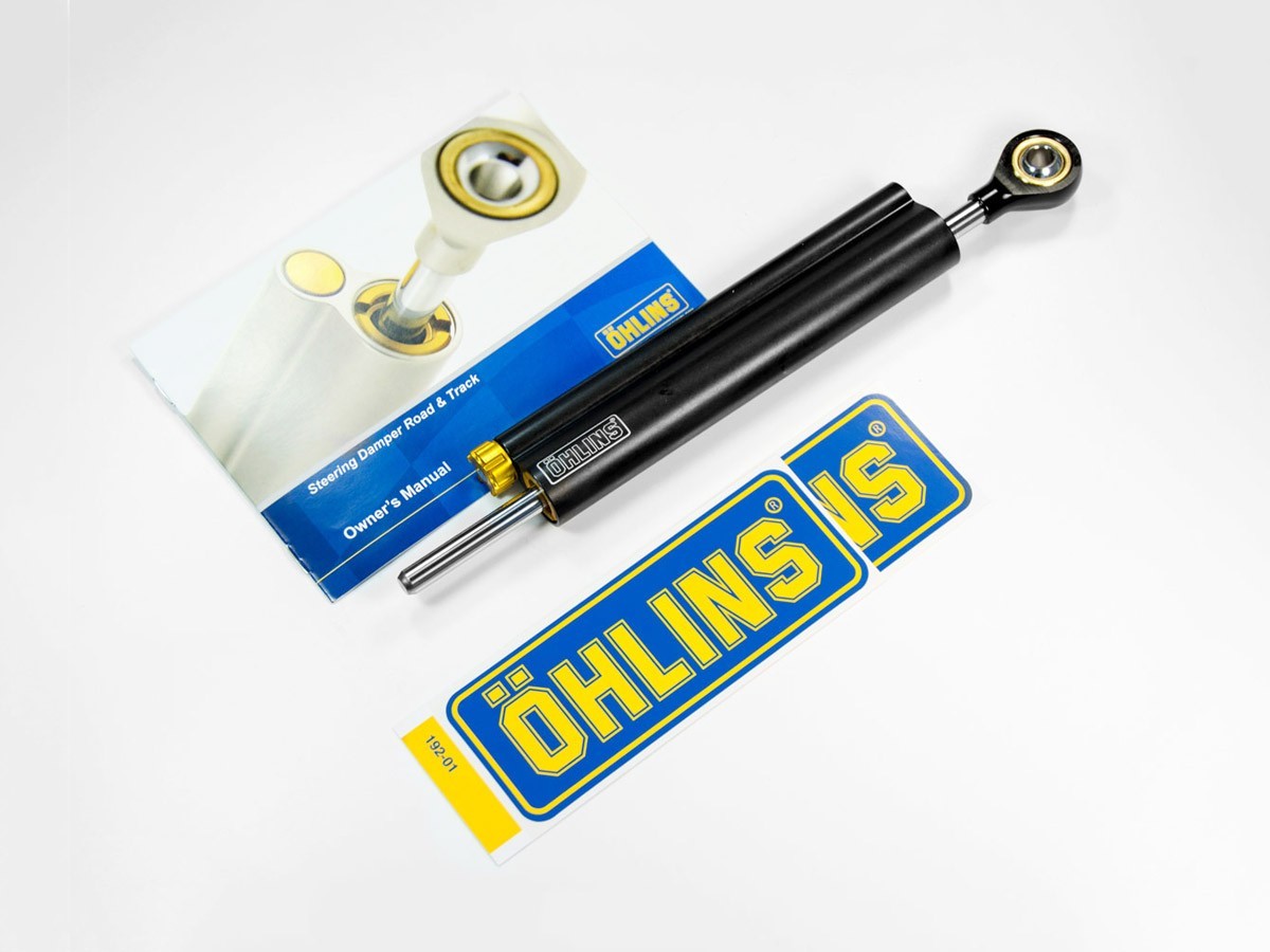 Ohlins Steering Damper Black Ducati 848/1098/1198 1994-2012