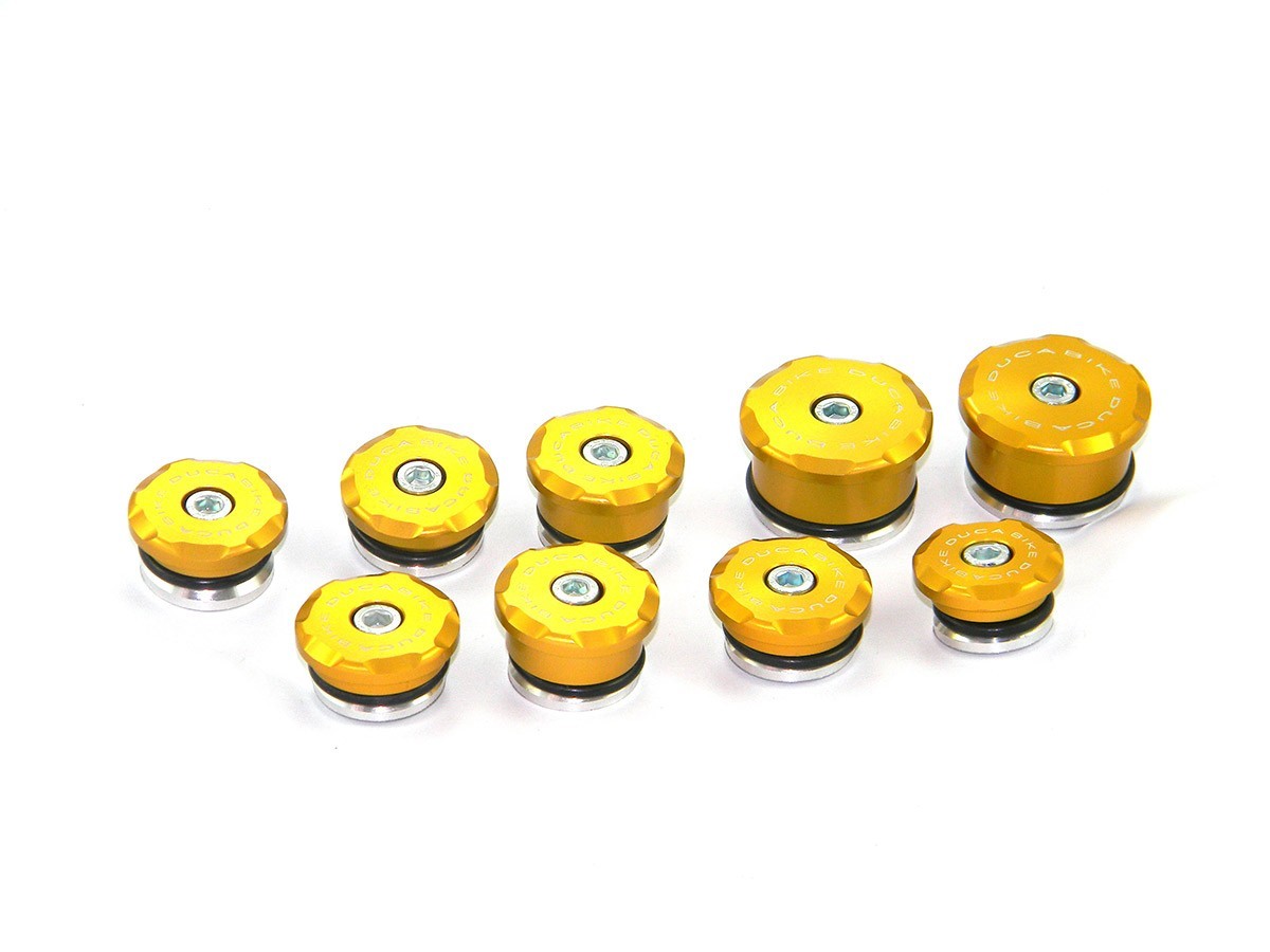 DBK Frame Caps Kit Ducati Streetfighter 1098/848 2009-2015 - Adventure Parts
