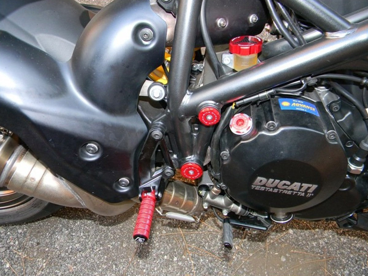 DBK Frame Caps Kit Ducati Streetfighter 1098/848 2009-2015 - Adventure Parts