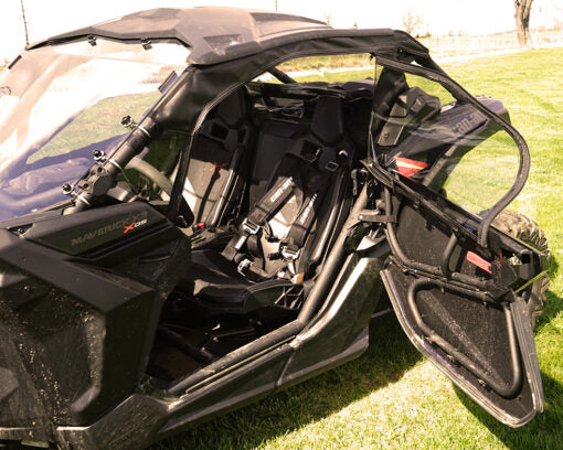Seizmik Soft Upper Doors with Zipper Can-Am Maverick X3