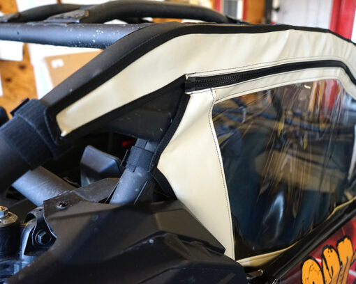 Seizmik Soft Upper Doors with Zipper Can-Am Maverick X3