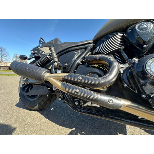 Toce Pro-Comp 2-1 Full Performance Exhaust System - Indian Chief 2021-2025 - Adventure Parts