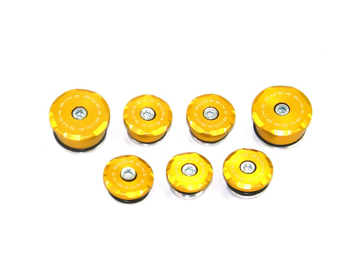 DBK Frame Plugs Kit Ducati 848/1098/1198 2007-2013