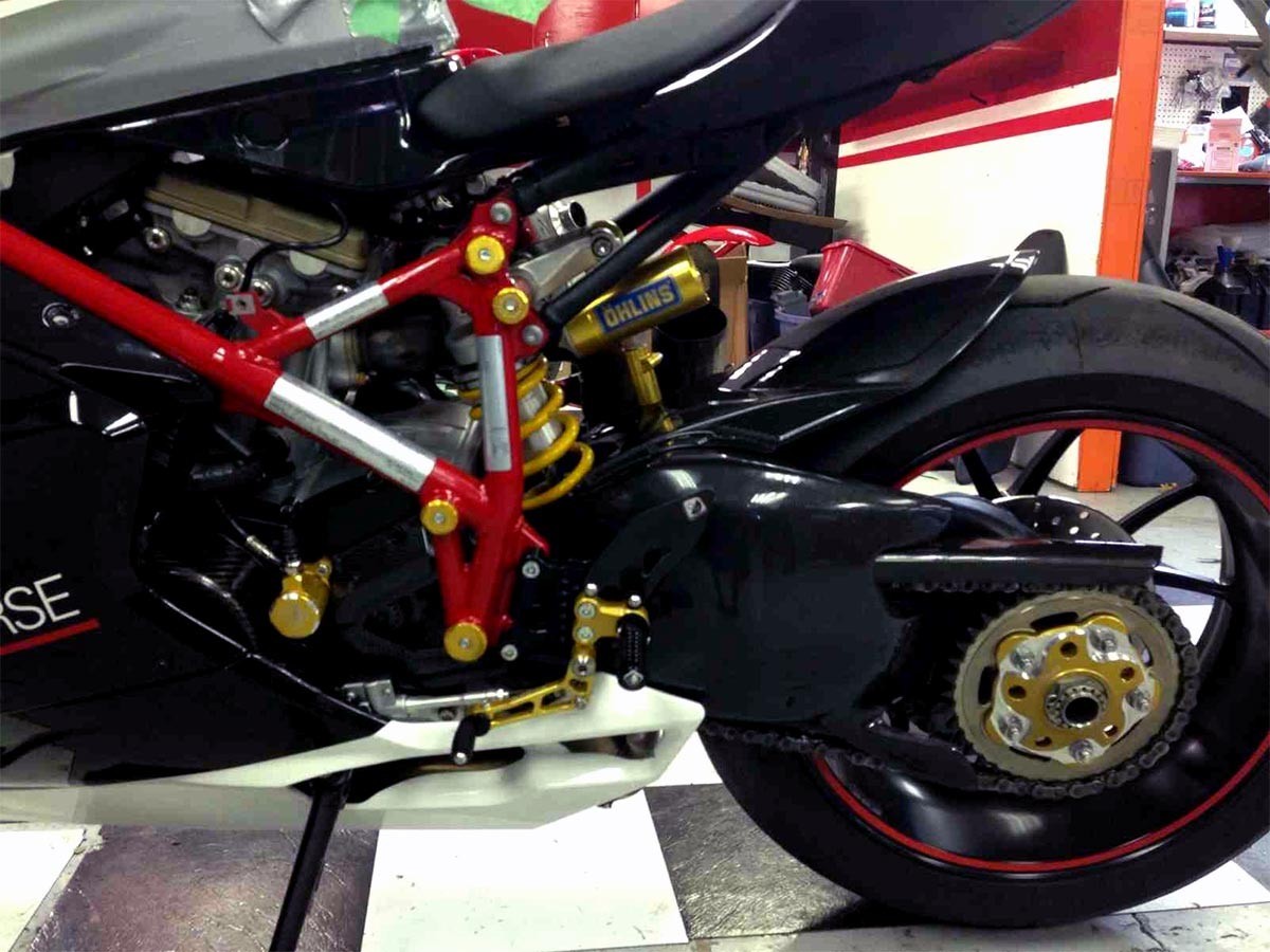 DBK Frame Plugs Kit Ducati 848/1098/1198 2007-2013