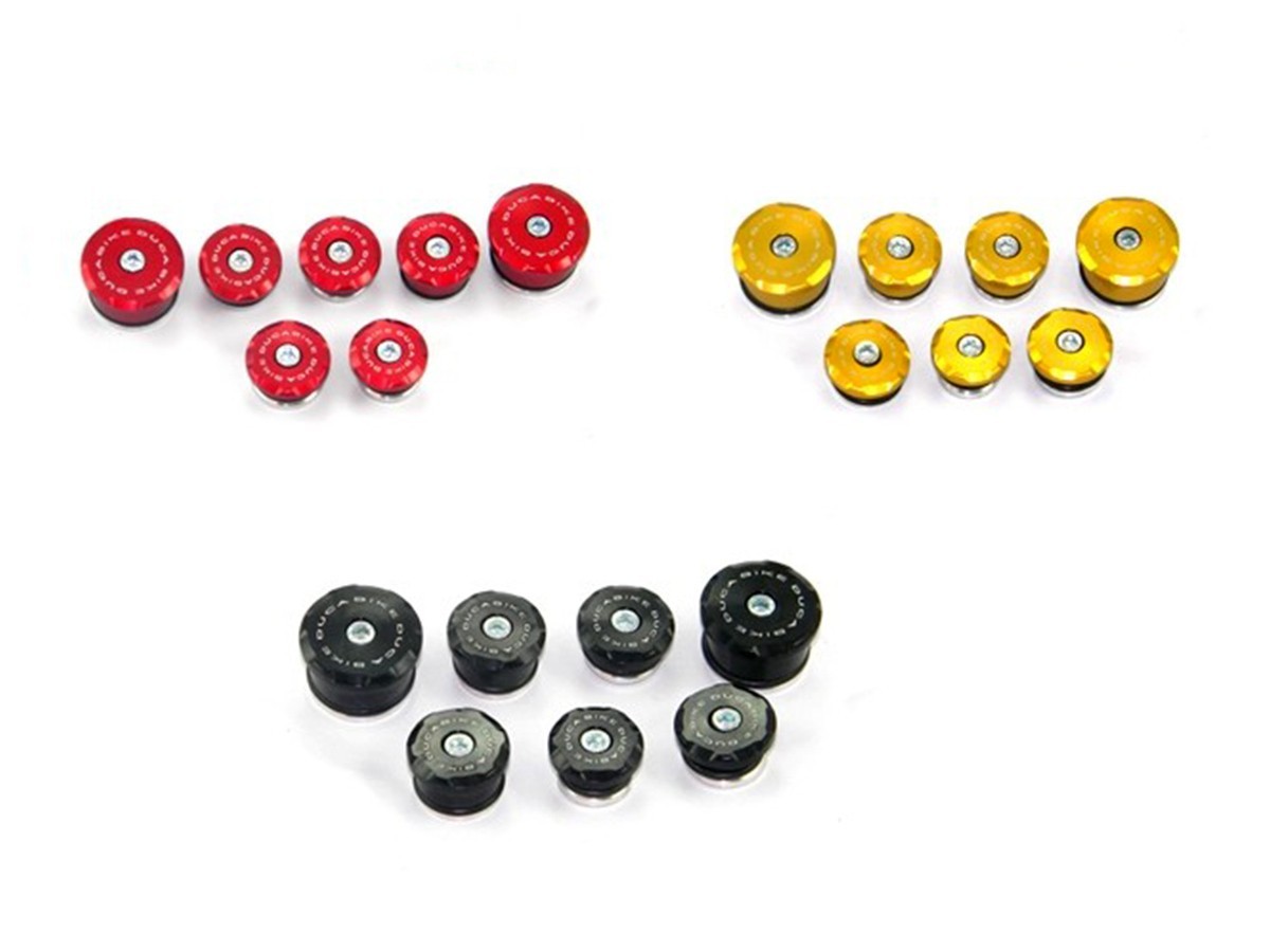 DBK Frame Plugs Kit Ducati 848/1098/1198 2007-2013
