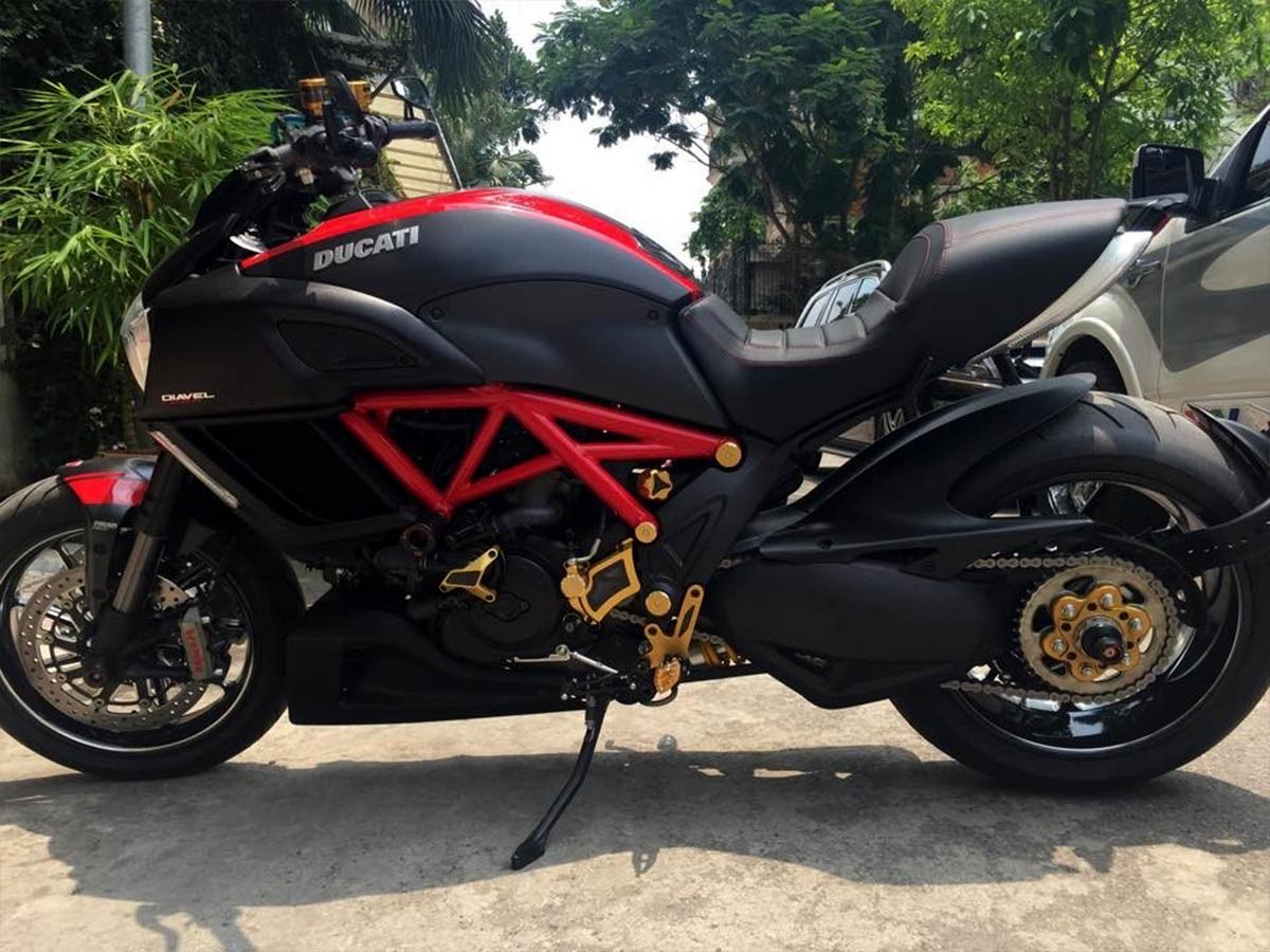 DBK Frame Plugs Kit Ducati Diavel 2011-2018
