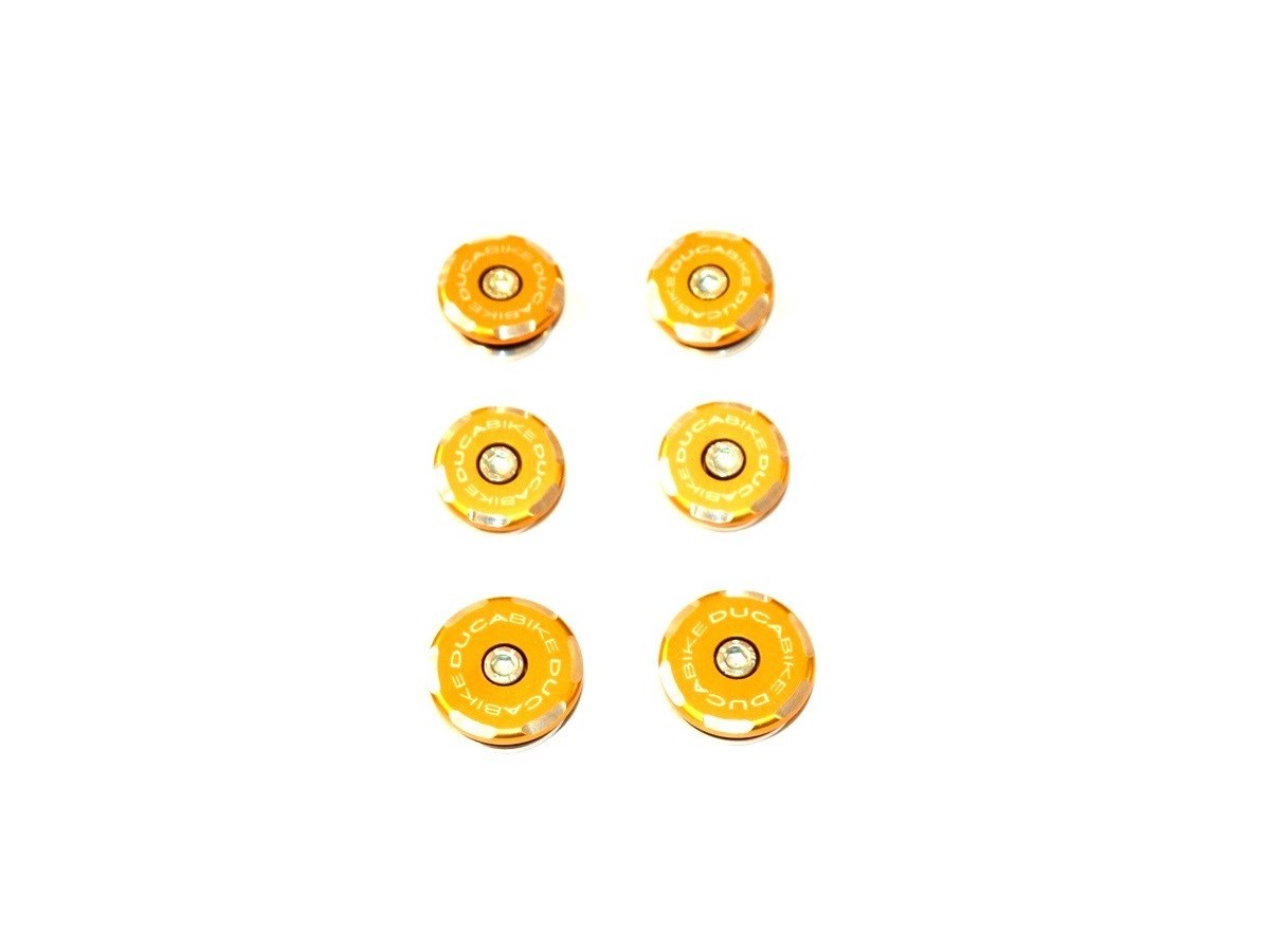 DBK Frame Plugs Kit Ducati Hypermotard 950 RVE/SP 2019-2025 - Adventure Parts