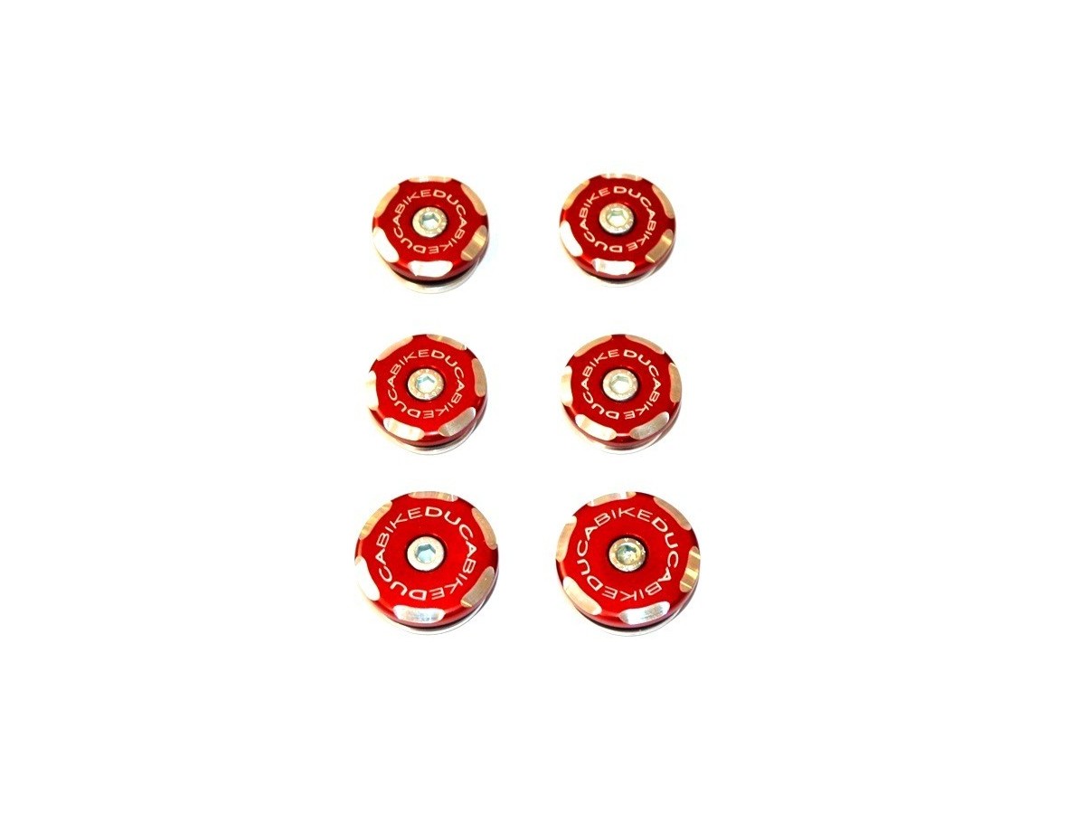 DBK Frame Plugs Kit Ducati Hypermotard 950 RVE/SP 2019-2025 - Adventure Parts