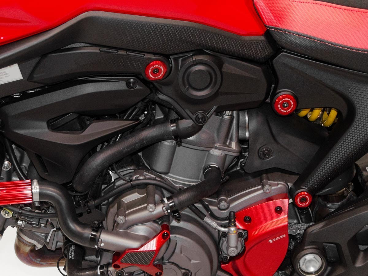 DBK Frame Plugs 6P Kit Ducati Monter 2021-2025 - Adventure Parts