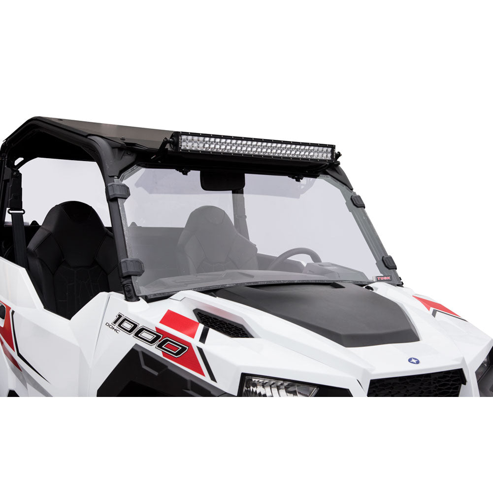 Tusk Removable Full Windshield Polaris GENERAL 1000 Deluxe EPS 2016-2025 - Adventure Parts