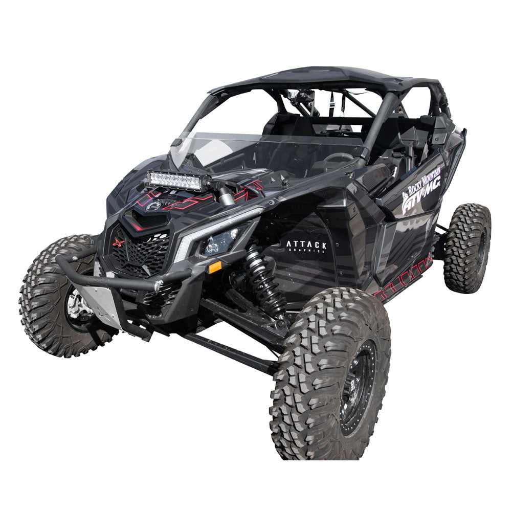 Tusk Removable Half Windshield AN-AM Maverick X3 Turbo R 72 Inch 2017