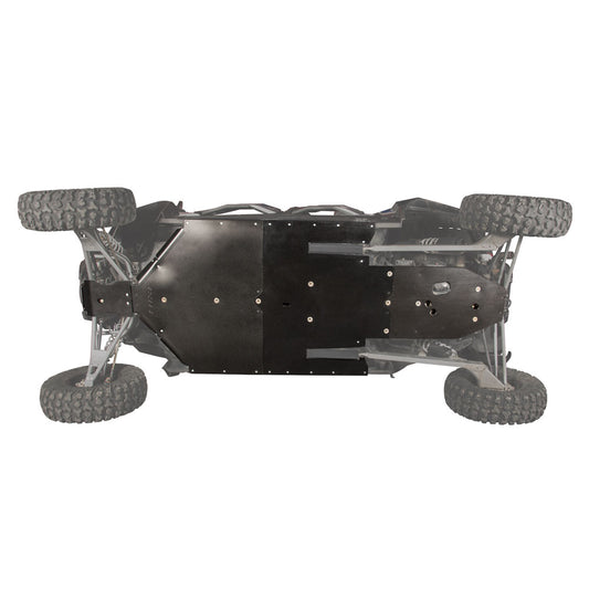Tusk Quiet-Glide Skid Plate 3/8" Polaris RZR XP 4 1000 2016–2023 - Adventure Parts