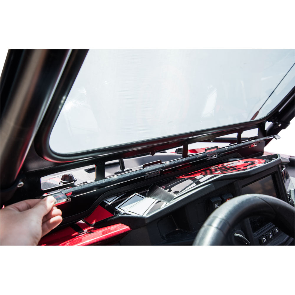 Tusk UTV Full Glass Windshield With Vent and 12" Windshield Wiper Polaris RZR 900 Trail 2014–2020 - Adventure Parts
