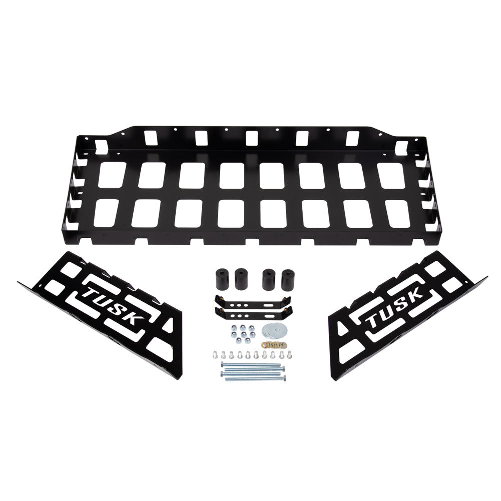 Tusk Cargo Rack Regular Black Powder Coated Polaris GENERAL 2016-2026 - Adventure Parts